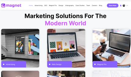 Magnet: Our Very Own Marketing Website