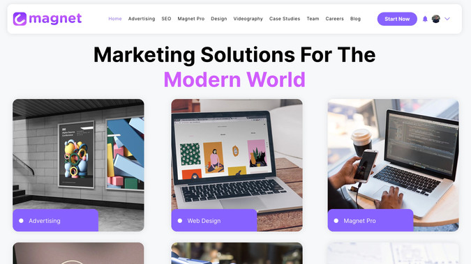 Magnet: Our Very Own Marketing Website