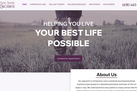 Bemis Tupman NEW: Chiropractic website for our client Bemis Tupman Chiropractic