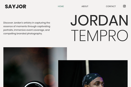SAYJOR: As a photographer turned website designer, my portfolio has always been more than just a collection of images—it reflects my craft and brand. After years of housing my photography on Squarespace, I recently switched to Wix Studio. Why? It came down to flexibility and control over design.

Wix Studio allows me to bring my photography to life in more dynamic and personalized ways than before. I wanted to build a site that wasn’t just beautiful but also interactive and immersive. The drag-and-drop functionality in Wix Stuio allows me to refine every detail, from custom layouts to animated galleries, without any design constraints. This shift has enabled me to create a portfolio experience that mirrors my vision as both a photographer and a designer, seamlessly blending aesthetic appeal with user-friendly navigation.

As I continue to evolve as a creative, Studio’s features allow me to stay ahead of the curve, ensuring that my photography website grows alongside me—becoming not just a gallery of images but a compelling digital experience.