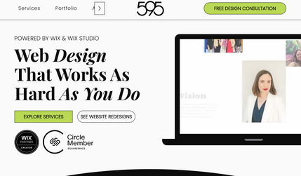 FiveNineFive Design: At FiveNineFive Design, I create custom websites that bring brands to life. Designing in Wix Studio for the first time on this site was a game-changer—I instantly fell in love with its powerful tools and flexibility. The platform allowed me to seamlessly blend creativity and functionality, crafting user-friendly websites that are visually stunning and perform beautifully. From advanced design features to built-in SEO and eCommerce, I use Wix Studio to help businesses grow and connect with their audience in impactful ways.
