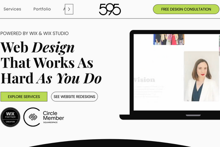 FiveNineFive Design: At FiveNineFive Design, I create custom websites that bring brands to life. Designing in Wix Studio for the first time on this site was a game-changer—I instantly fell in love with its powerful tools and flexibility. The platform allowed me to seamlessly blend creativity and functionality, crafting user-friendly websites that are visually stunning and perform beautifully. From advanced design features to built-in SEO and eCommerce, I use Wix Studio to help businesses grow and connect with their audience in impactful ways.
