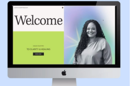 Donya Kemp Medium: Here is a custom website I designed for Donya Kemp, an incredible Atlanta based Medium and spiritual guide. ✨ From custom graphics, animations, copywriting and a color palette that reflects her vibrant yet calming energy- every element was crafted to showcase who she is and how she can support you on your journey. 💫